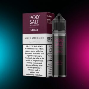 POD SALT SUBO JUICE - MIXED BERRIES ICE - 3MG